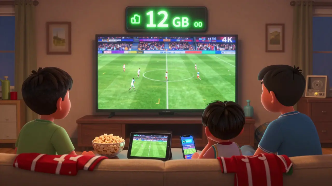 Sports Streaming Data Usage: How Much Bandwidth You Need